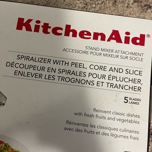 KitchenAid stand mixer attachment